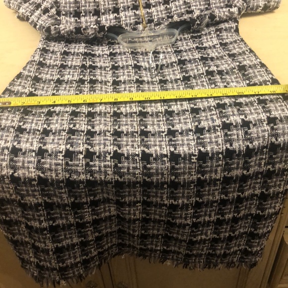 Kate Spade black & white Tweed dress - Picture 12 of 13